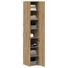 vidaXL Highboard 2 pcs Artisan Oak 30 x 42.5 x 185 cm