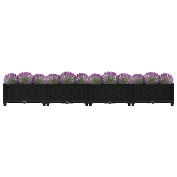 vidaXL Raised Bed 160x40x23 cm Polypropylene