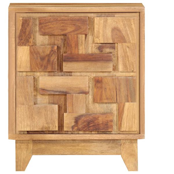 vidaXL Bedside Cabinet 40x30x50 cm Solid Wood