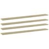 vidaXL Bookshelf Boards 4 pcs Sonoma Oak 100x10x1,5 cm Engineered Wood
