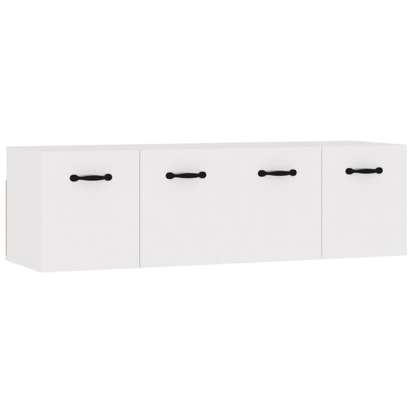 vidaXL Wall Cabinets 2 pcs White 80x35x36.5 cm Engineered Wood