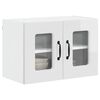 vidaXL Kitchen Cabinet Kalmar 2 pcs High Gloss White 60 x 31 x 40 cm