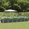vidaXL Planter Anthracite 480 x 80 x 45 cm Steel