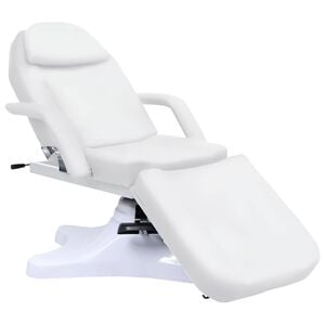 vidaXL Massage Table White 180x62x(86,5-118) cm