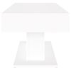 vidaXL Coffee Table White 96x50x45 cm Engineered Wood