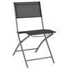 vidaXL 9 Piece Outdoor Dining Set Steel