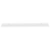 vidaXL Wall Shelves 2 pcs White 115x9x3 cm