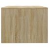 vidaXL Coffee Table Sonoma Oak 102x55x42 cm Engineered Wood