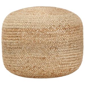 vidaXL Handmade Pouffe 45x30 cm Jute