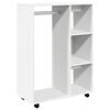vidaXL Wardrobe White 80x40x110 cm Engineered Wood