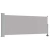 vidaXL Patio Retractable Side Awning 100 x 300 cm Grey