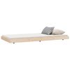 vidaXL Bed Frame without Mattress 90x190 cm Single Solid Wood Pine