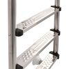 vidaXL Pool Ladder 3 Steps Stainless Steel 304 120 cm