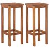 vidaXL 3 Piece Garden Bar Set Solid Wood Acacia