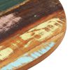 vidaXL Round Table Top 50 cm 25-27 mm Solid Reclaimed Wood