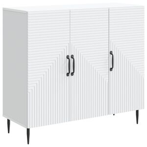vidaXL Sideboard White 89 x 34.5 x 80 cm Engineered Wood