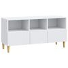 vidaXL TV Cabinet with Drawer White 102 x 34.5 x 50 cm Engineered Wood