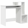 vidaXL Desk White 106 x 41 x 88.5 cm Engineered Wood