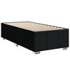 vidaXL Bed Frame without Mattress Black 90x190 cm Fabric