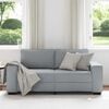vidaXL 2-Seater Sofa&nbsp;Light Grey 180x77x82 cm Fabric