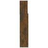 vidaXL Headboard Cabinet Smoked Oak 120x19x103.5 cm