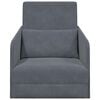 vidaXL Sofa Bed Dark Grey 65 x 80 x 83 cm Velvet