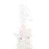 vidaXL Artificial Christmas Tree Pop-up 100 LEDs White 150 cm