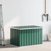vidaXL Garden Storage Box Green 109x67x65 cm