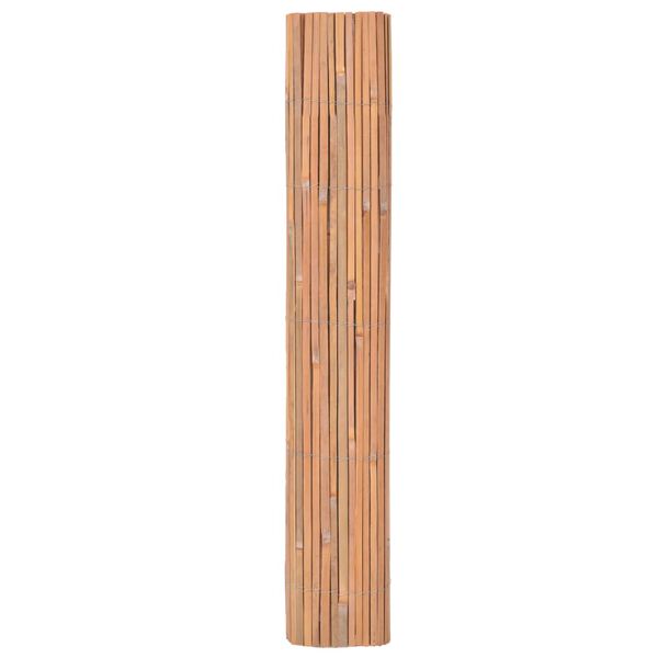 vidaXL Bamboo Fence 125x400 cm