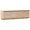 vidaXL TV Cabinet 156x37x45 cm Solid Wood Pine