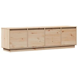vidaXL TV Cabinet 156x37x45 cm Solid Wood Pine