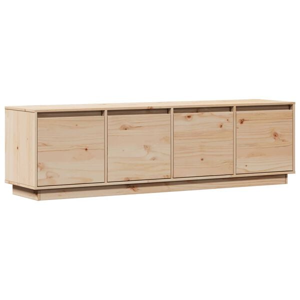 vidaXL TV Cabinet 156x37x45 cm Solid Wood Pine