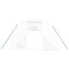 vidaXL Greenhouse with Steel Frame White 72 m² 24x3x2 m