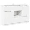 vidaXL Sideboard White 100 x 30 x 65.6 Engineered Wood