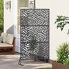 vidaXL Privacy Screen Anthracite 100 x 50 x 180 cm Steel