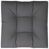 vidaXL Pallet Cushion Anthracite 70x70x12 cm Fabric
