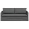 vidaXL Sofa Dark Grey 196 x 82 x 85 cm Fabric