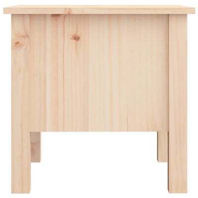 vidaXL Side Table 40x40x39 cm Solid Wood Pine