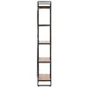 vidaXL 5-Tier Bookcase 90x30x180 cm Solid Acacia Wood