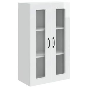 vidaXL Dishwasher Panel Kalmar High Gloss White 60 x 31 x 100 cm