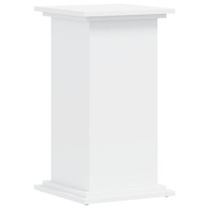 vidaXL Plant Stand White 33x33x60 cm Engineered Wood