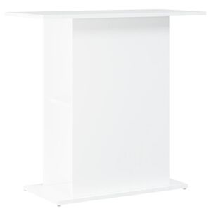 vidaXL Aquarium Stand White 75x36x72.5 cm Engineered Wood