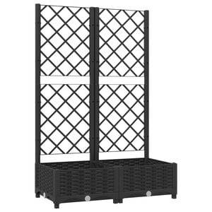 vidaXL Garden Black 80 x 40 x 121.5 cm