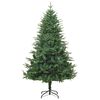 vidaXL Artificial Christmas Tree Green 210 cm PVC&PE