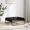 vidaXL Elevated Dog Bed Anthracite Oxford Fabric and Steel