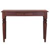 vidaXL Console Table Classical Brown 110x30x75 cm Solid Mahogany Wood
