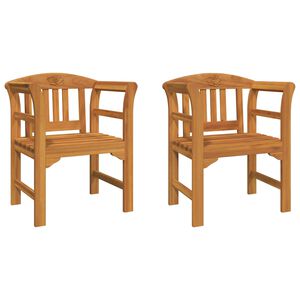 vidaXL Bench Natual Oil Finsing 68.5 x 46 x 82.5 cm Solid Acacia Wood