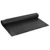 vidaXL Dimpled Drainage Sheet Black 1 x 20 m HDPE