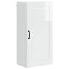 vidaXL Dishwasher Panel Kalmar High Gloss White 50 x 31 x 100 cm