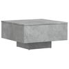 vidaXL Coffee Table Concrete Grey 60x60x31.5 cm Engineered Wood
